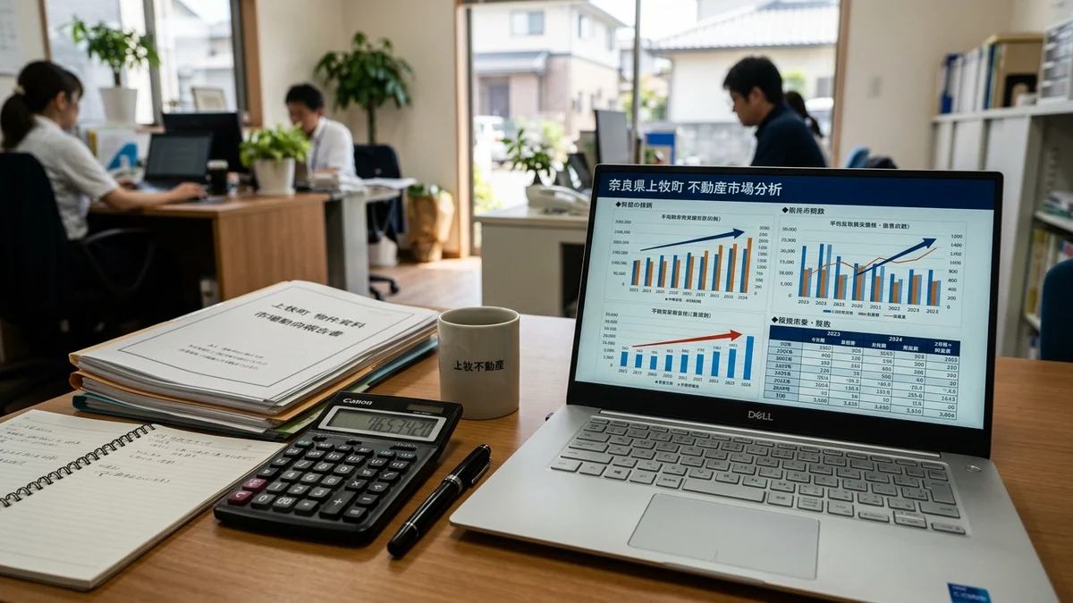 独自データで見る上牧町エリア別戸建て相場表と売却戦略