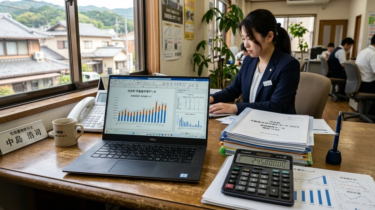 独自データで読む河合町エリア別戸建て相場表と売却のコツ