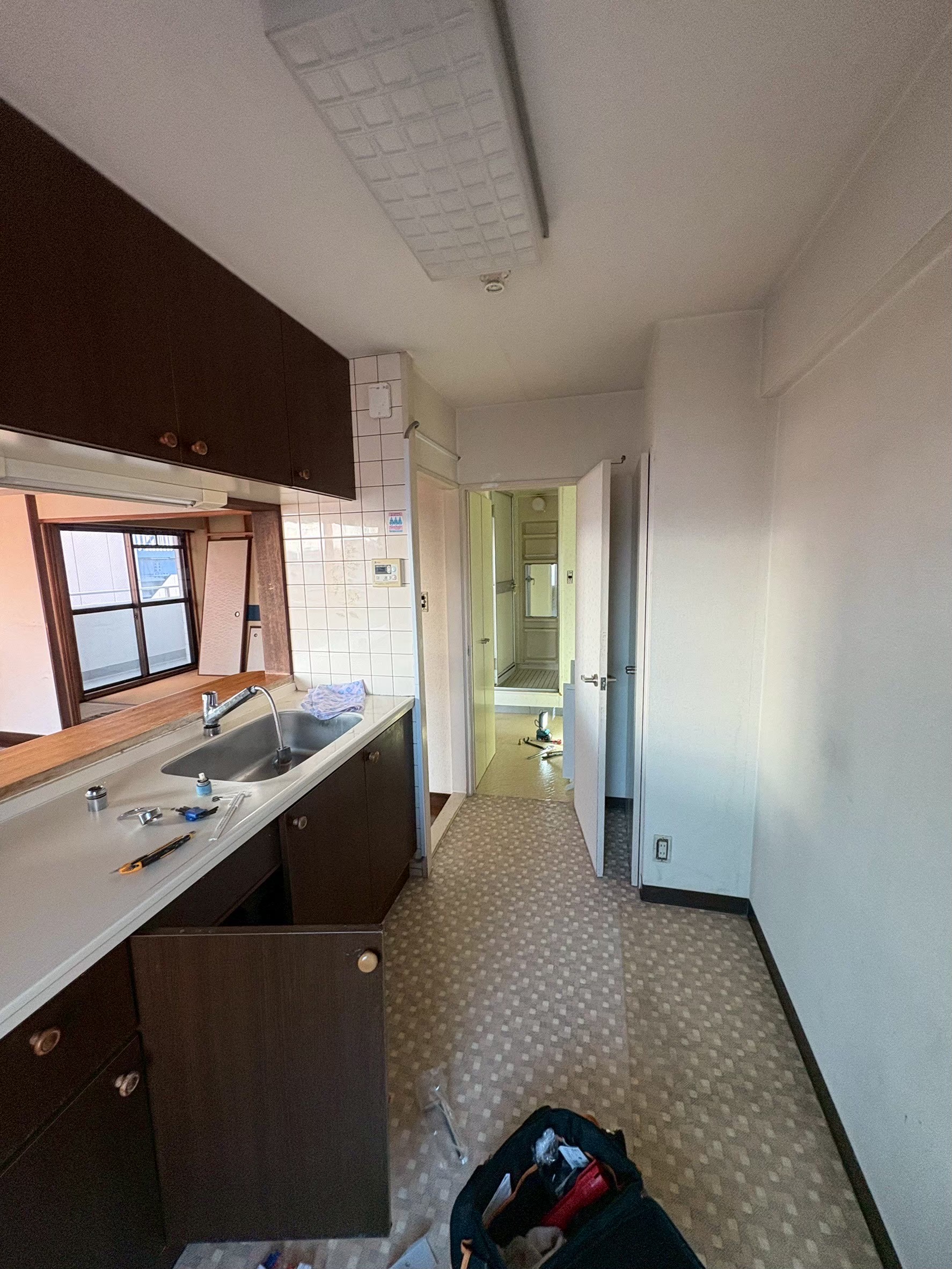 キッチン施工事例 Before