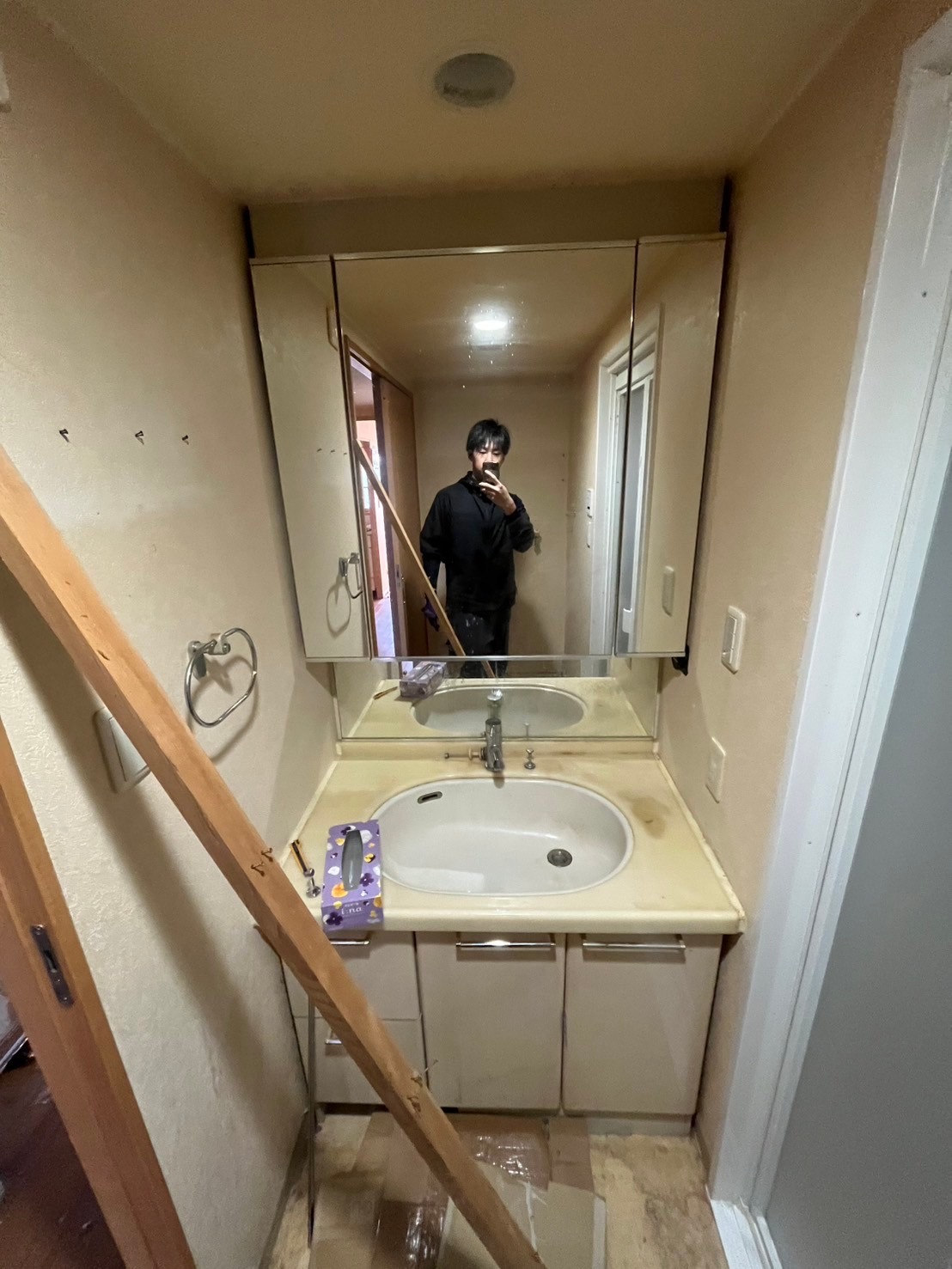 洗面施工事例 Before
